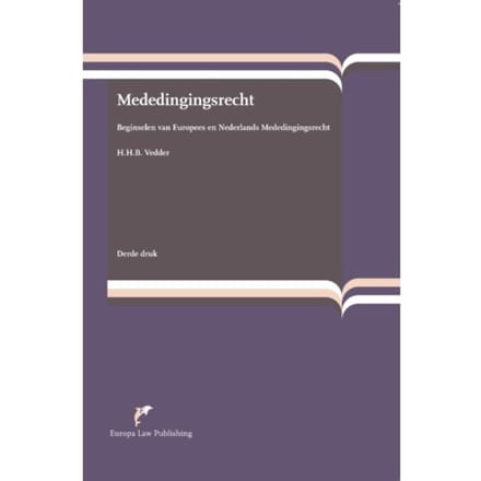 Mededingingsrecht - H.H.B. Vedder
