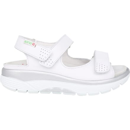 Mephisto Sano Norine - dames rollende wandelsandaal - wit - maat 42 (EU) 8 (UK)