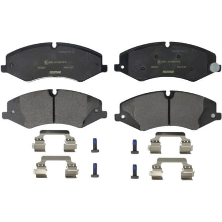 Remblokset TEXTAR 2502201, voor