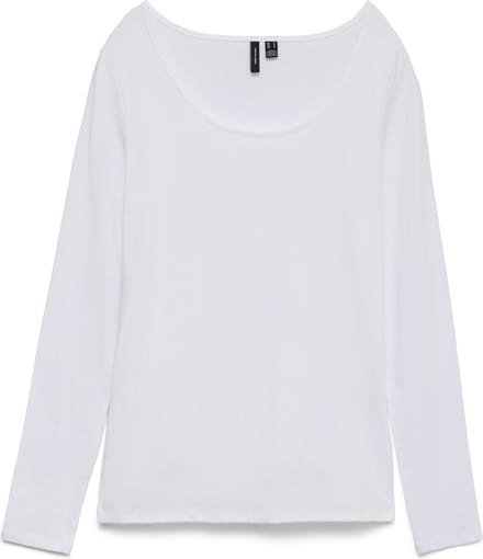 Vero Moda VMMAXI MY LS SOFT UNECK NOOS Dames T-shirt - Maat S