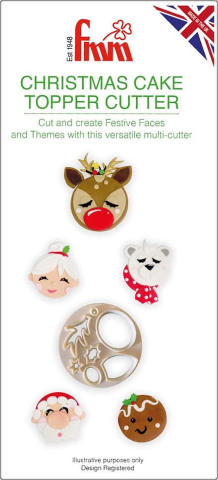 FMM Uitsteker Cake Topper Kerstmis