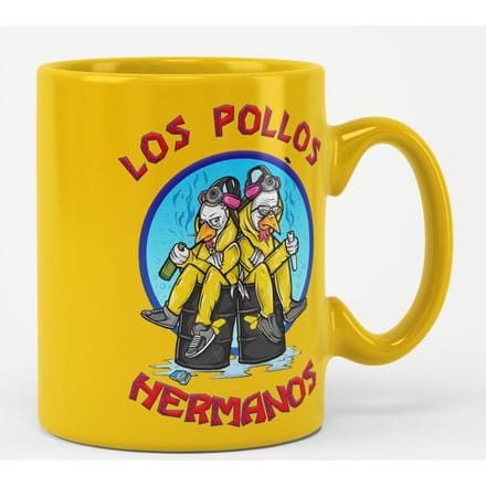 Breaking Bad Walter And Jesse Hermanos Unisex Kop - geel - Standard