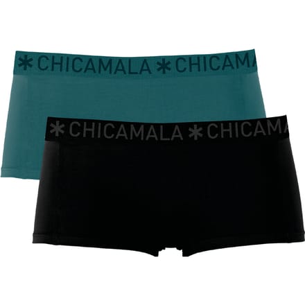 Chicamala Dames Boxershorts – 2 Pack – Ondergoed – Kleding – 95% Katoen – Normale Lengte – Dameskleding – Onderbroeken Dames