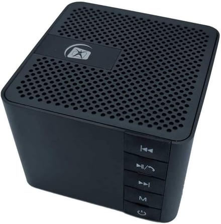 Draagbare Luidspreker - Bluetooth Speaker - Muziek Streamen - Aluminium Kubus - 7.5 cm - Zwart