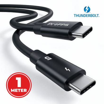 ProFPS Thunderbolt 5 Kabel - 1 Meter - 80Gbps