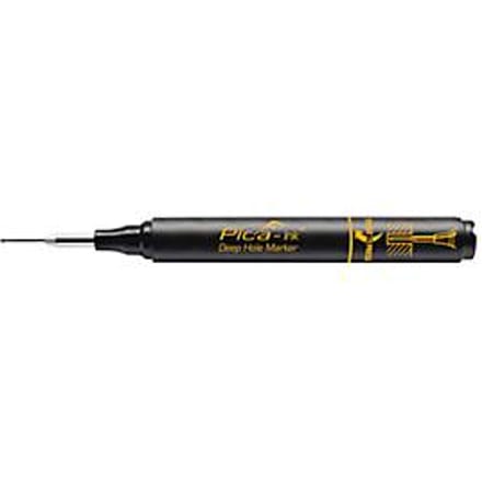 Pica Markeerstift 150/46 voor diepe gaten - permanent - Zwart