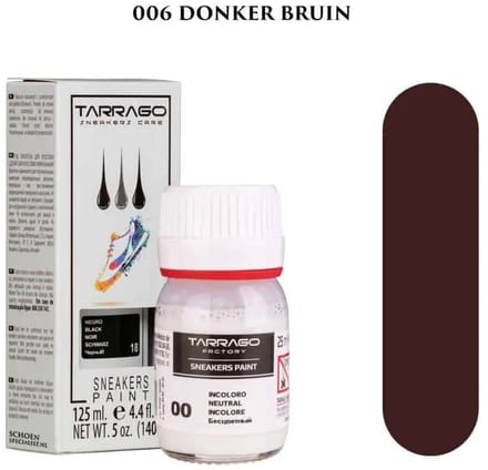 Tarrago Sneakers Paint 25ml - 006 Donker bruin