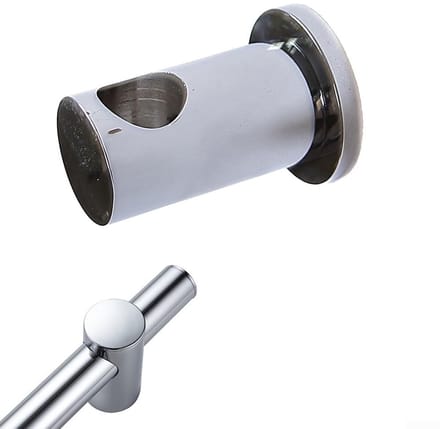 Dailygoods- Douchekop Houder Metalen Riser Beugel - Wandbeugel - Douchekophouder - Messing - 22mm Diameter - Duurzaam - Douchebeugel