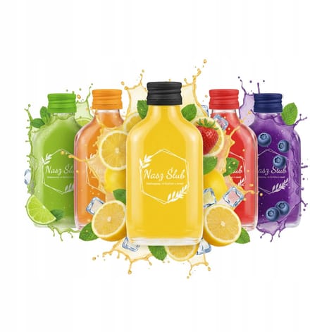 Bimberek - Drinkfles - 100ml - Bruiloft Thema - Glas