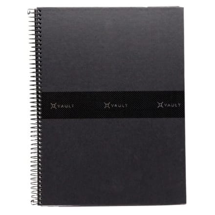 Vault by ancor - schrift spiraal hardcover a5, gelinieerd