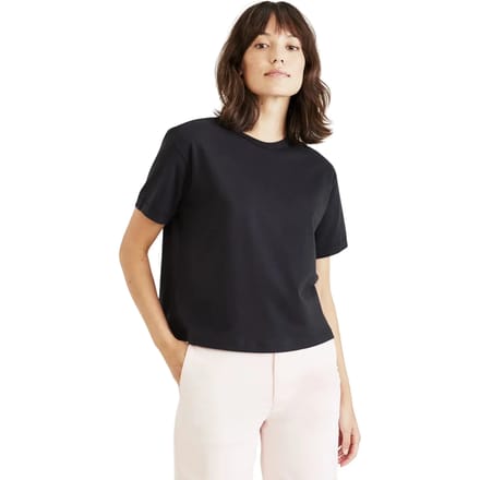 Dockers Crew T-shirt Met Korte Mouwen Zwart M Vrouw