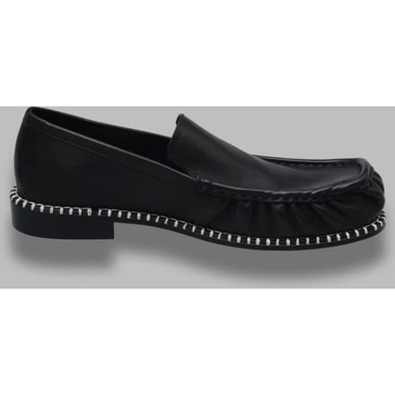 lederen loafers