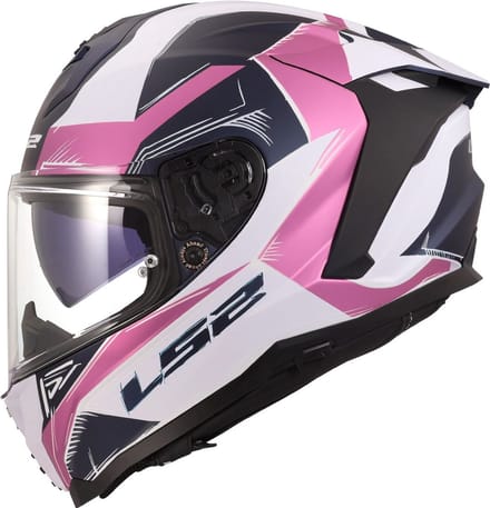 LS2 Helm Challenger II Flaman FF817 paars / roze maat 3XL