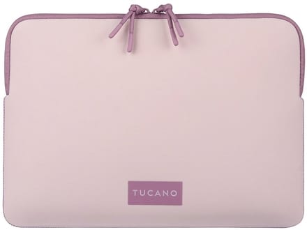 Tucano One Sleeve MacBook Neo 13 – Waterbestendig – Extra Compartiment voor Notebook – Uitgerust met Krasbescherming - Roze