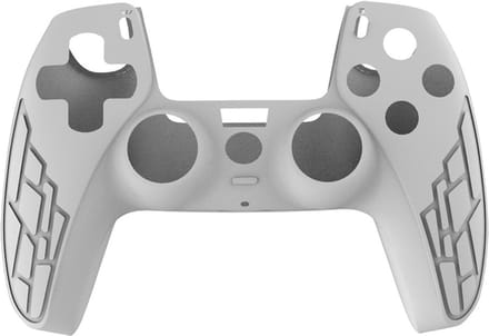 Grip Silicone Hoes / Skin geschikt voor Playstation 5 PS5 DualSense Controller Wit