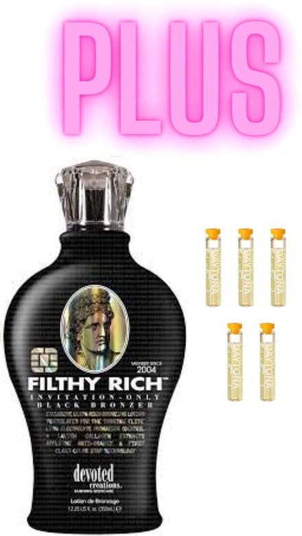 Devoted Creations Filthy Rich 360 ml PLUS 5x Daytona Olie 2 ml !