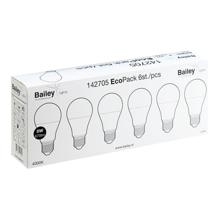 Bailey EcoPack LED-lamp - 142705 [6 stuks]