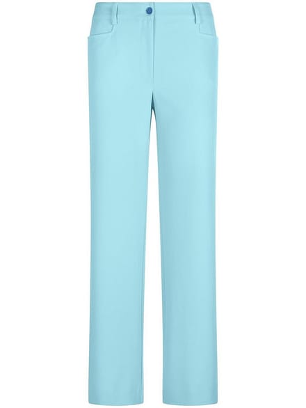 Comfort Fit-broek Van Peter Hahn blauw