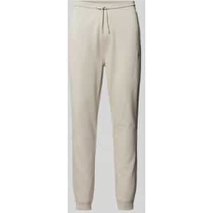 Slim fit sweatpants met elastische band
