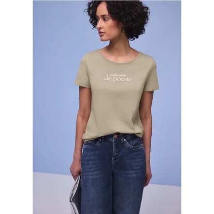 Shirt met tekst
