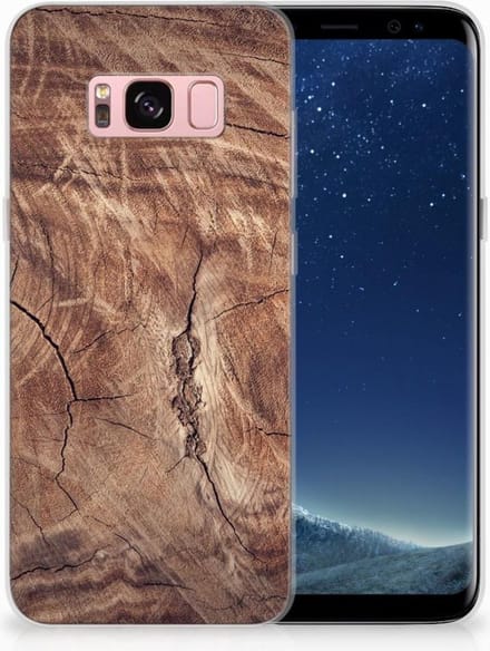 Samsung Galaxy S8 Bumper Hoesje Tree Trunk