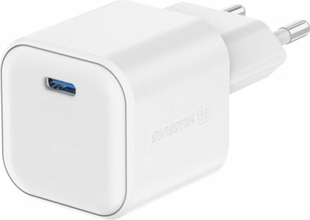 Swissten USB-C Snellader - 35W - GaN technologie - Wit
