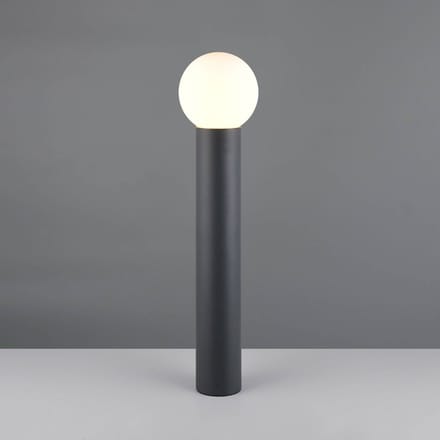 Trio Lighting Tuinpadverlichting Mures, antraciet, hoogte 80 cm, metaal
