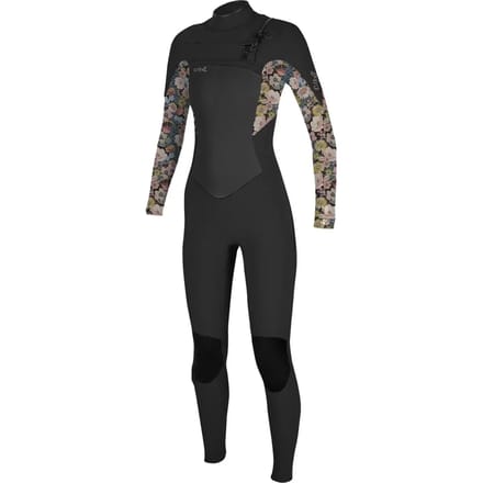 Surf wetsuit met borstrits voor meisjes O'Neill Epic 5/4