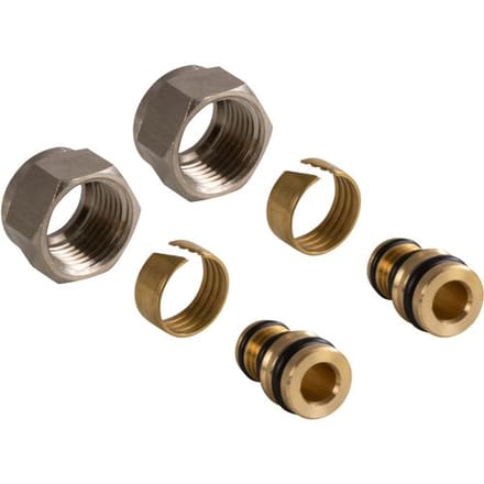 Dynamic Way NL koppeling 15mm knel (2 Stuks)