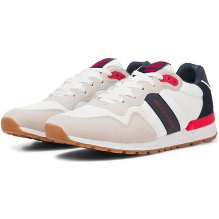 Jack & Jones - maat 42 - Stellar Mesh 3.0 Sn Sneakers Beige,Wit Man