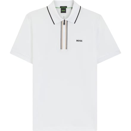 Boss Heren Polo Wit 50555698/100 Philix Goc