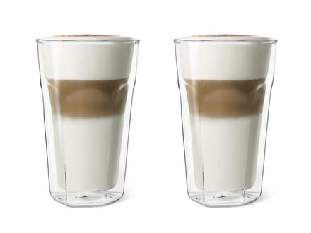 Leopold Vienna - Dubbelwandige latte macchiato glazen 280ml (set van twee stuks)