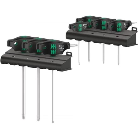 Wera 467/7 Torx HF Set 1 screwdriver set T-handle Torx screwdrivers with holding function 7 pieces