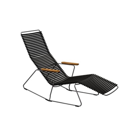 HOUE - Click Sunrocker ligstoel - zwart
