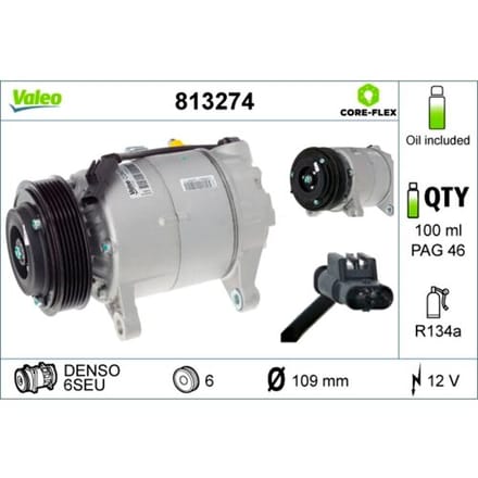 Airco-compressor VALEO 813274