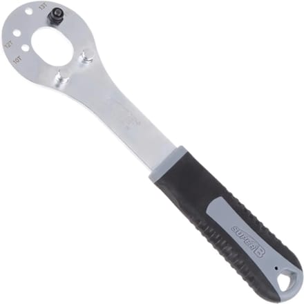Super B Adjustable 309373645 Cassettelockring-gereedschap Zilver