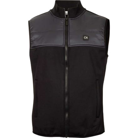 Calvin Klein Heren Performance Hybrid Golf Gilet (Zwart)