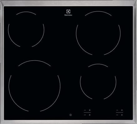 Electrolux EHF16240XK kookplaat Zwart Ingebouwd Keramisch 4 zone(s)