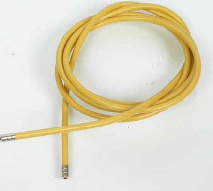 alhonga kabel of mantel voor auto 35401 / Ø5mm per 2m / nieuw geel