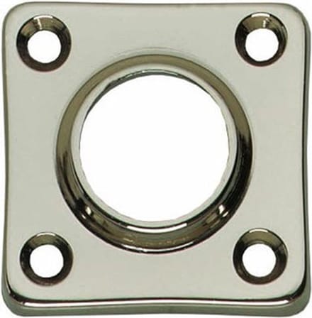 Intersteel ver- nikkelde kruk- rozetten - vierkant opschroef - 0018.318304