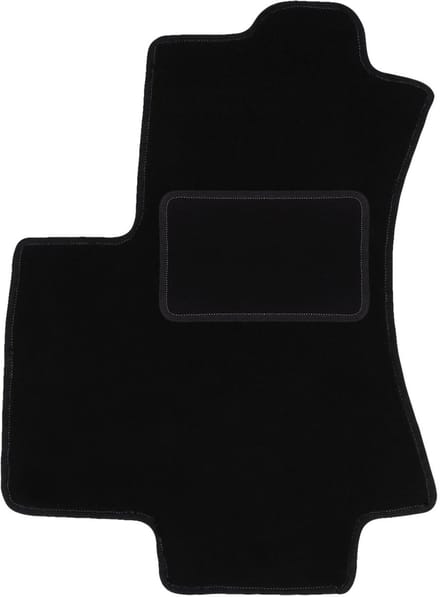 Bestuurdersmat zwart voor: Opel Zafira A minivan (1999-2005)