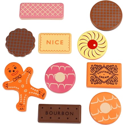Traditionele houten koekjesset Rex London
