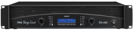 IMG Stageline STA-600 Professional Stereo PA Amplifier