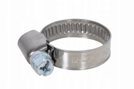 RVS Slangklem 19-25 mm - 2 st