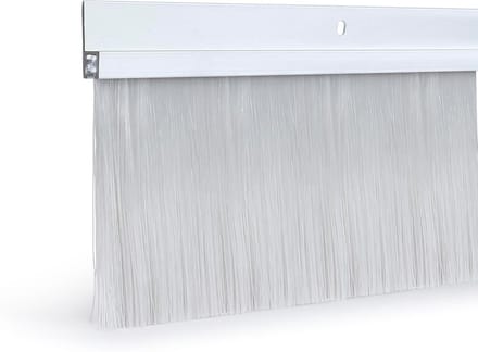 Deurborstel - Deurveger - Tochtwering - Duurzaam Aluminium - 91 cm - Zilver