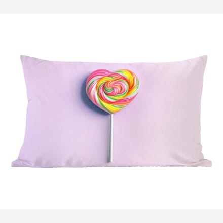 Sierkussens - Kussentjes Woonkamer - 60x40 cm - Hart - Lolly - Snoep