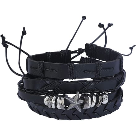 R.E.D. by EMP - Gothic Armband Set - Sternenmix - zwart