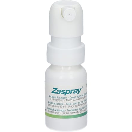 Zaspray - oogspray bij allergie (hooikoorts) - verlichting bij jeukende en droge ogen