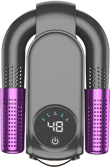 NAXSIR schoendroger, antibacterieel, slim touchscreen, timerfunctie, opvouwbare schoendroger