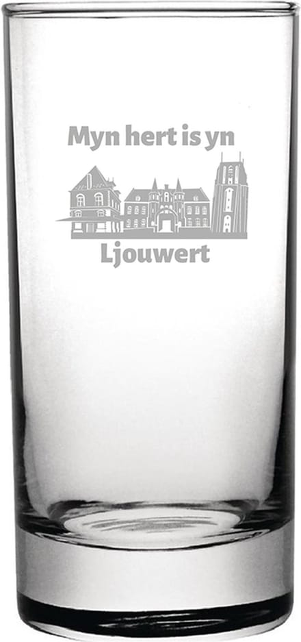 Gegraveerde longdrinkglas 28,5cl Ljouwert